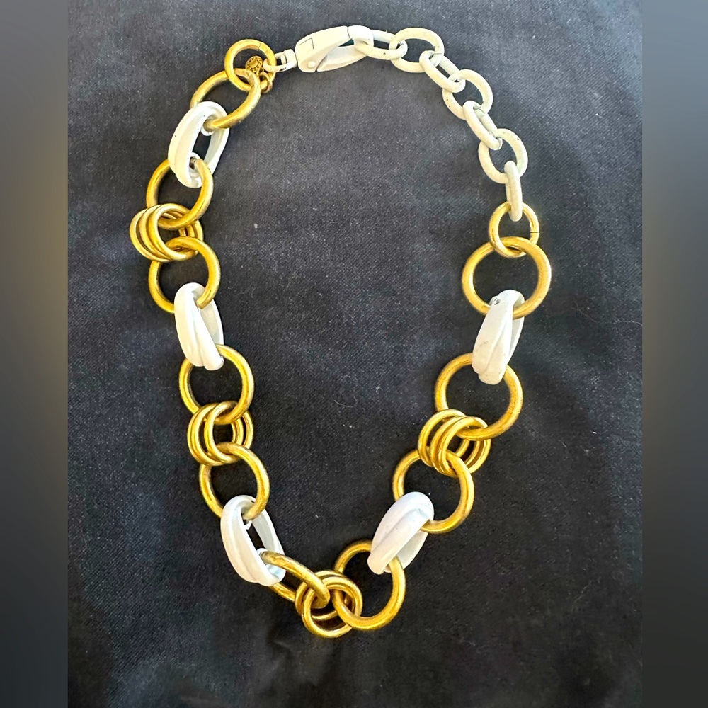 Jcrew two toned chain necklace